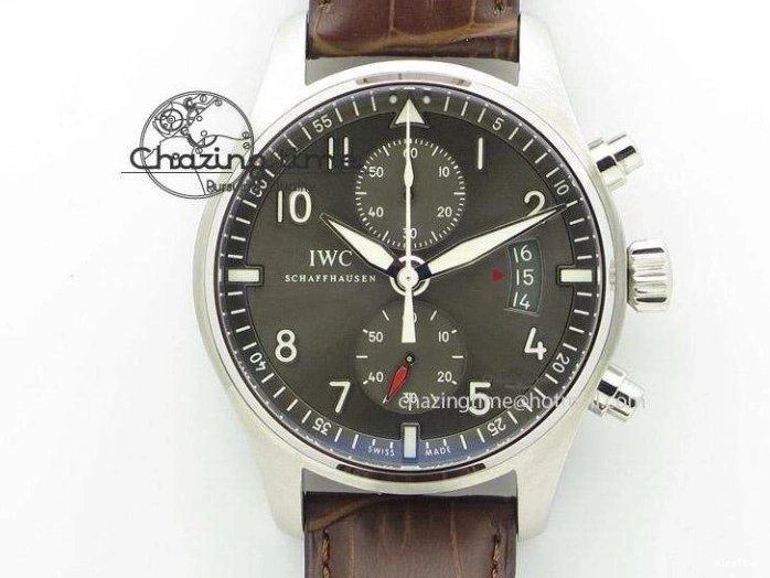 MIROTIME 0306 Supportive Portofino Automatic SS AF 1:1 Best Edition White Dial on Black Croco Leather Strap A 7184